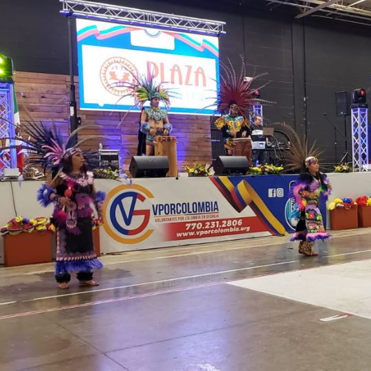 Celebración del evento Festival de la Familia realizado por VporColombia