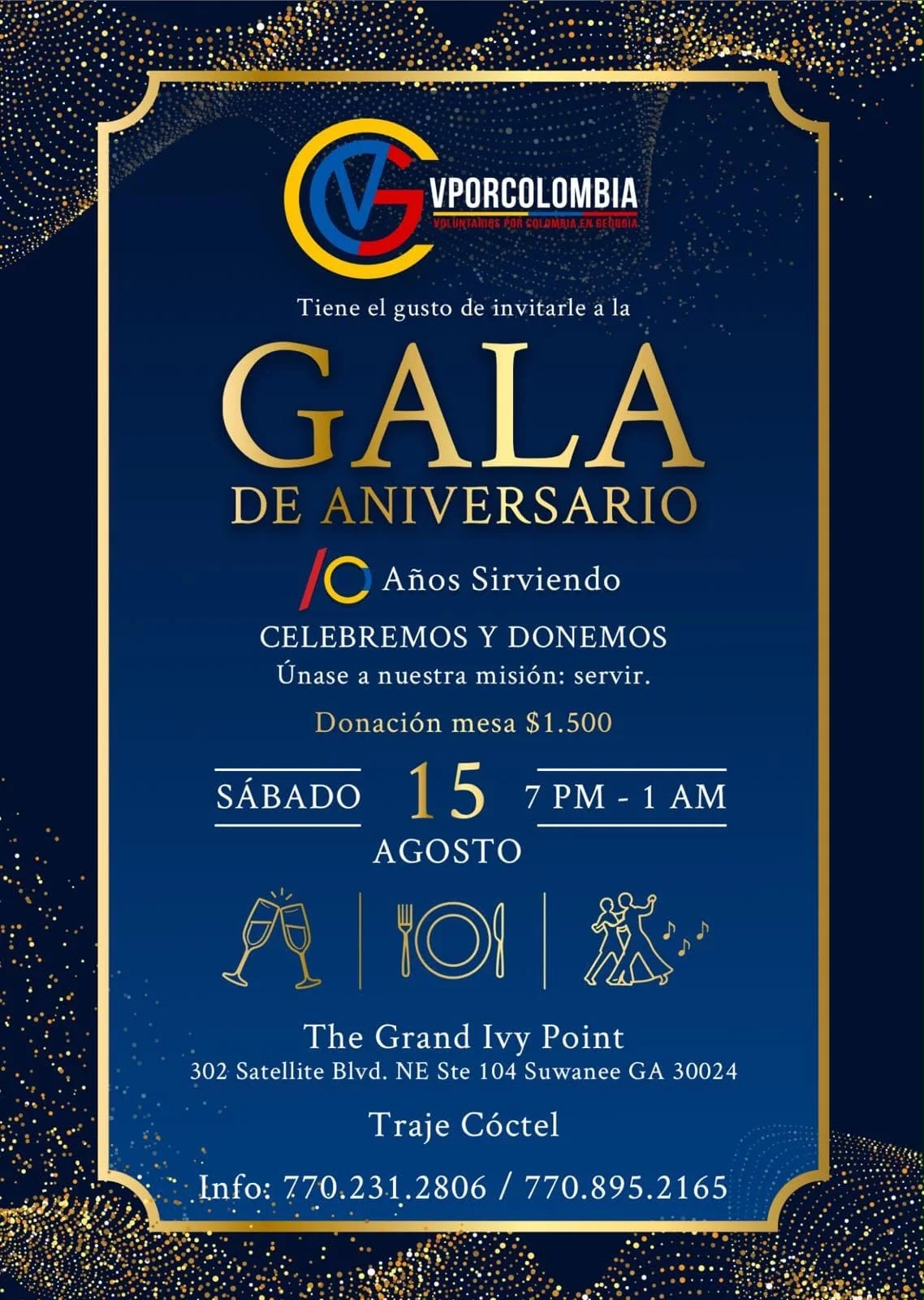 Gala de Aniversario - 10 Años VPORCOLOMBIA